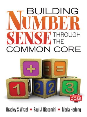 cover image of Building Number Sense Through the Common Core